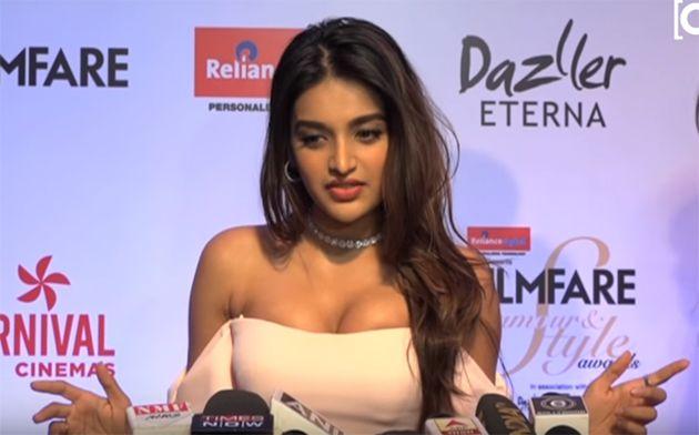 Nidhhi Agerwal Had An Embarrassing Oops Moment Photos