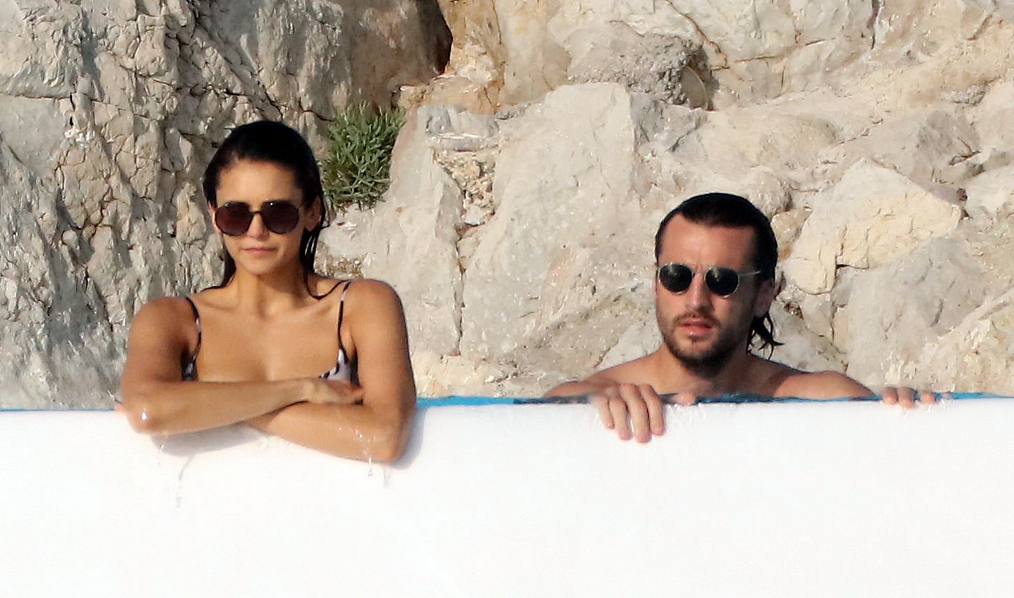 Nina Dobrev spotted in Bikini