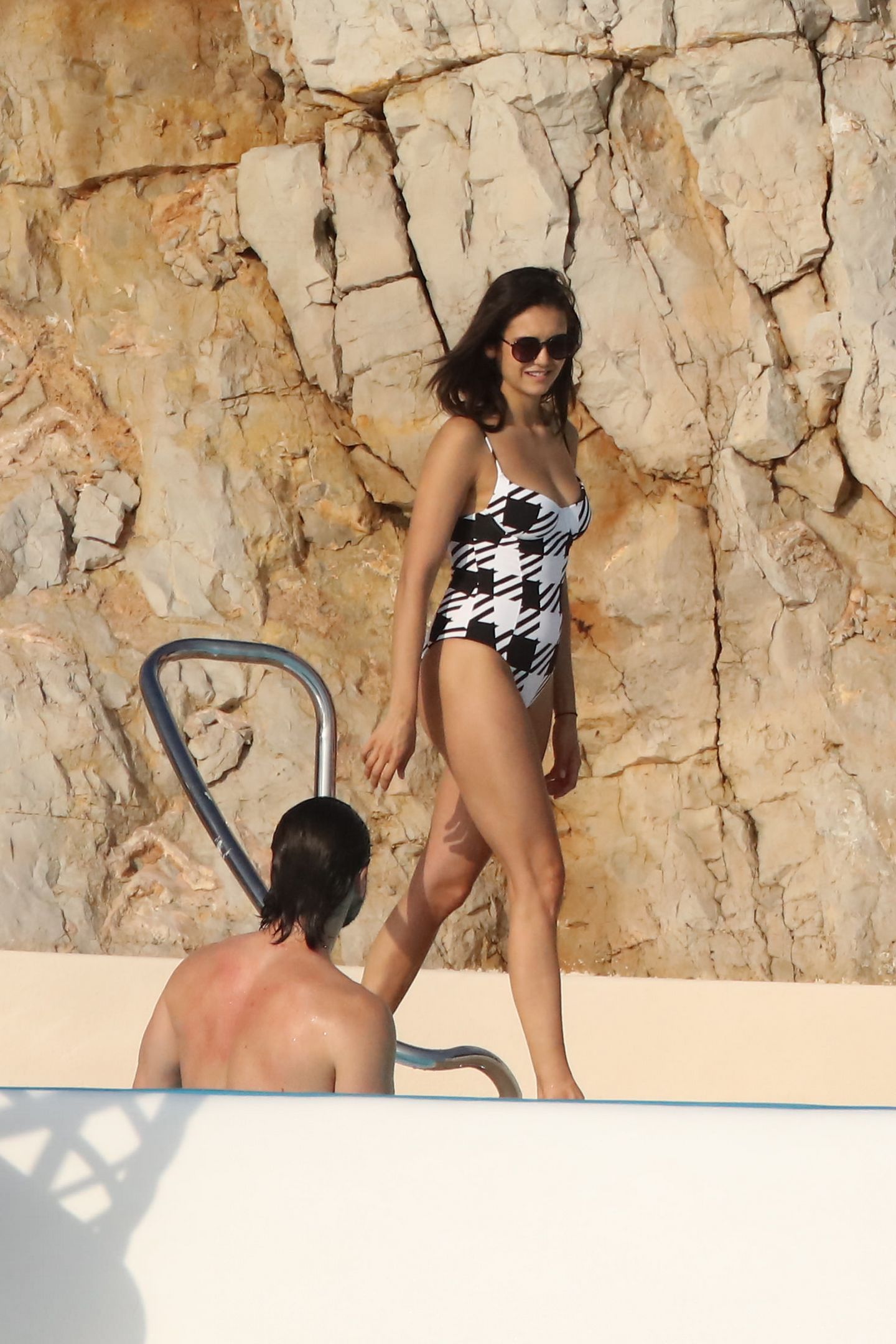 Nina Dobrev spotted in Bikini