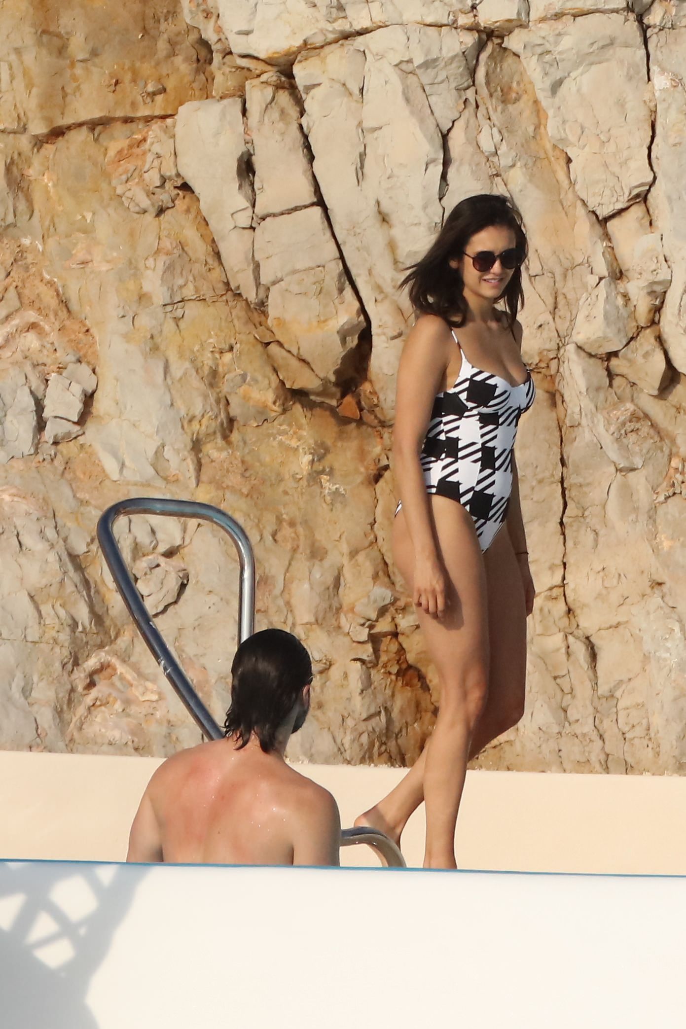 Nina Dobrev spotted in Bikini