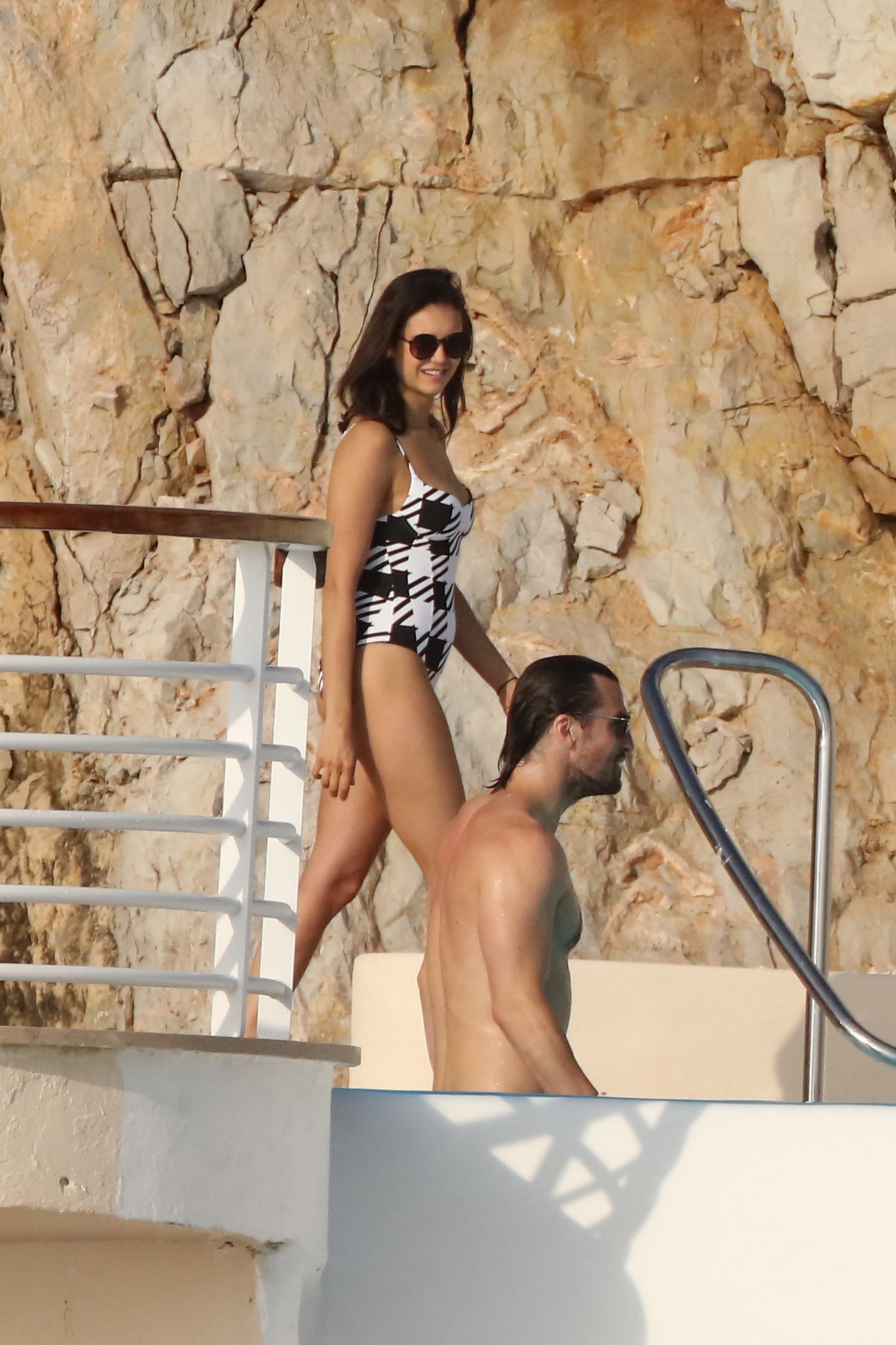 Nina Dobrev spotted in Bikini