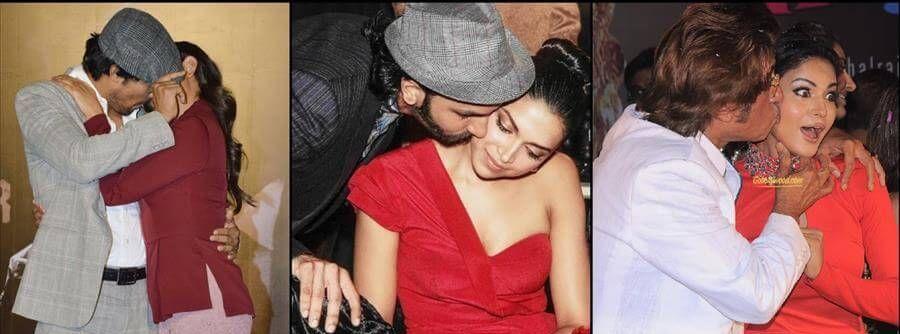 OMG! Sudden Kisses Shocked Bollywood Stars