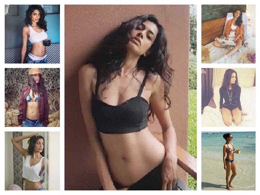 Pawan Heroine Sarah Jane Dias Caught Bikini Pics Goes Viral