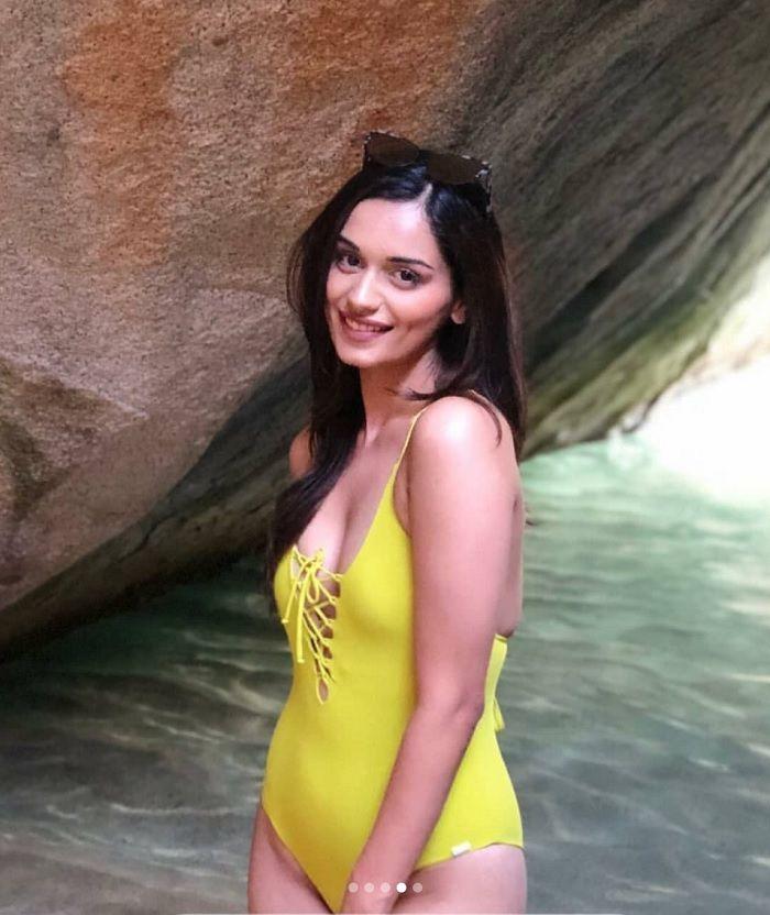 Photos: Miss World Manushi Chillar raises the heat in bikini