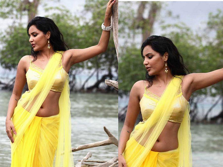 Priya Anand Hot & Spicy Cleavage Show Stills