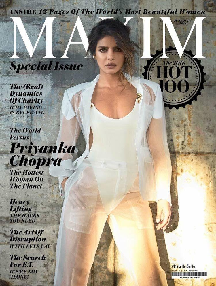 Priyanka Chopra poses for Maxim Photoshoot Stills