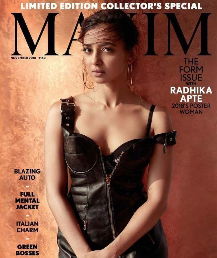 Radhika Apte poses for Maxim Pics