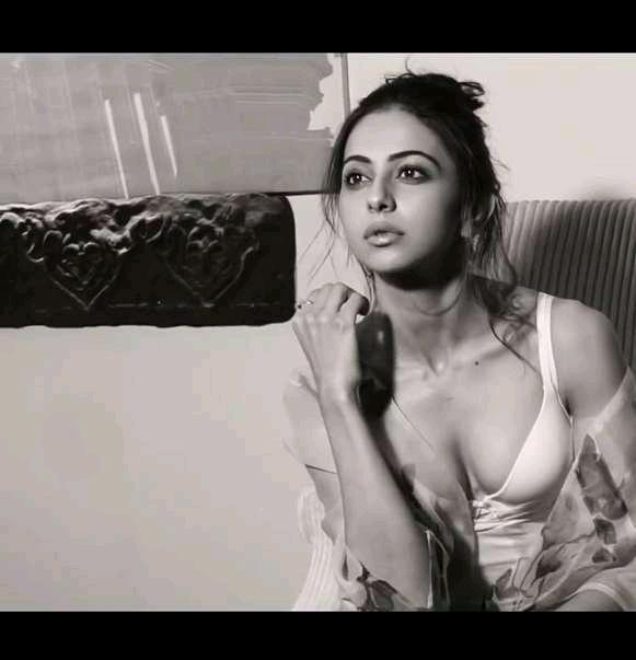 Rakul Preet Singh Cleavage Pose for Maxim Photoshoot Stills