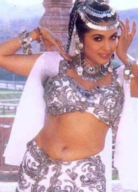 Ramya Krishnan Hot Navel & Cleavage Show Old Collection Photos