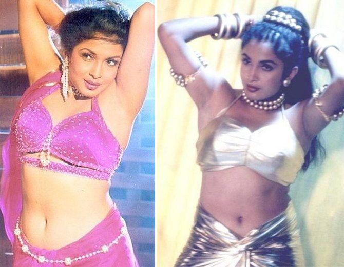 Ramya Krishnan Hot Navel & Cleavage Show Old Collection Photos