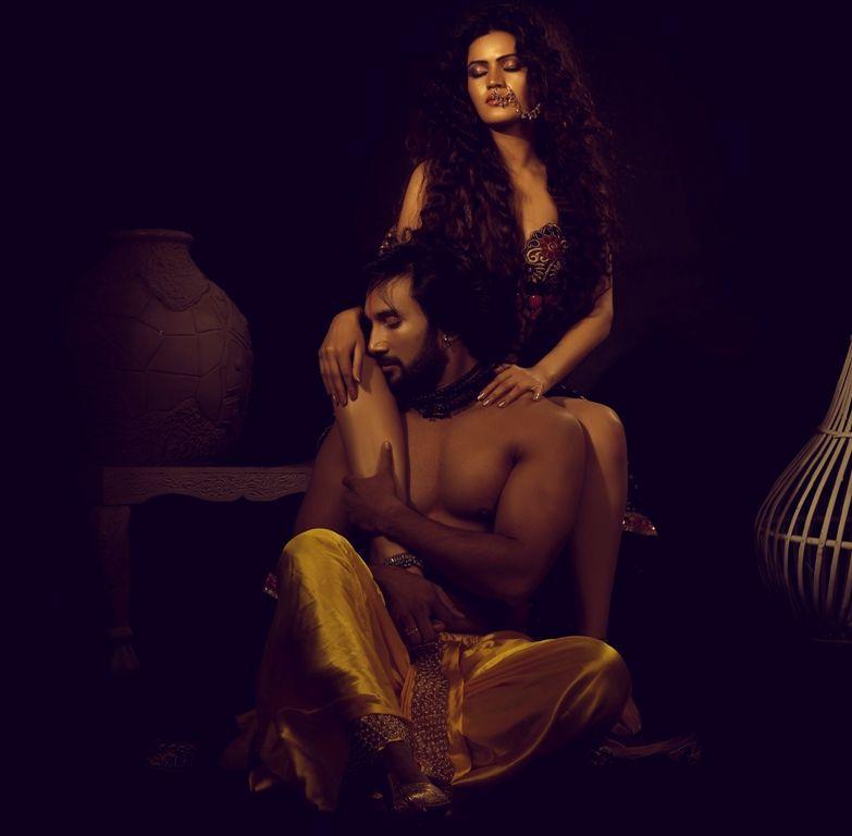 Rowa Khan & Shaan Banerje Sexy Fashion Photographs