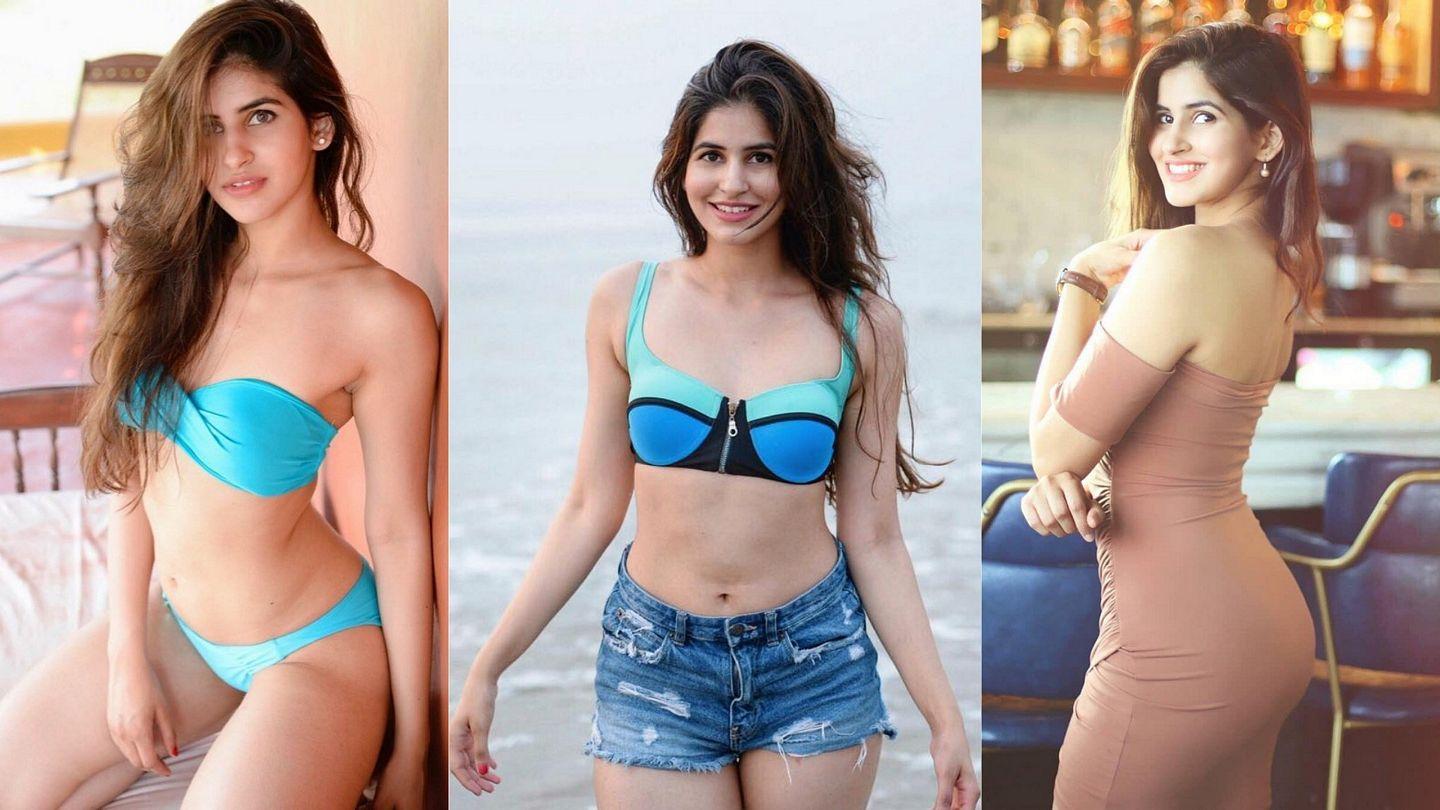 Sakshi Malik Hot In Blue Bikini Photos