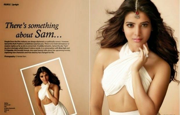 Samantha Sexy Navel Photoshoot