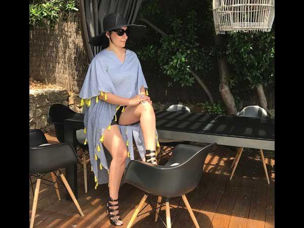 Sanjay Dutt's Wife Maanayata Dutt Spotted In A Bikini Photos