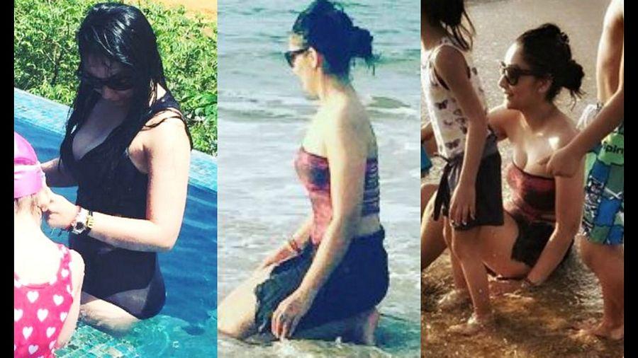 Sanjay Dutt's Wife Maanayata Dutt Spotted In A Bikini Photos