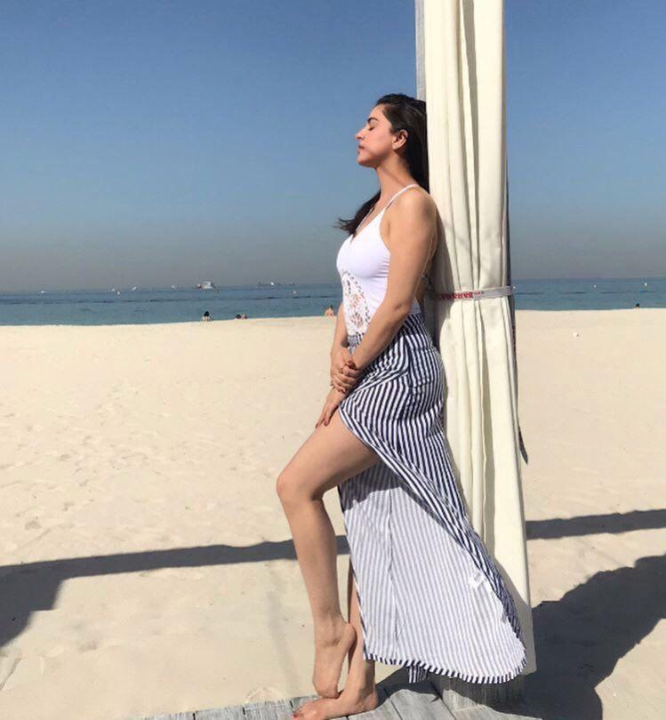 Shraddha Arya Bikini Vacation Stills in Dubai