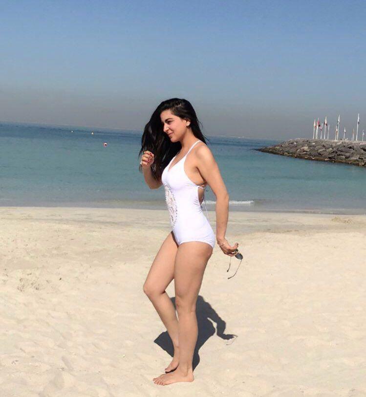 Shraddha Arya Bikini Vacation Stills in Dubai