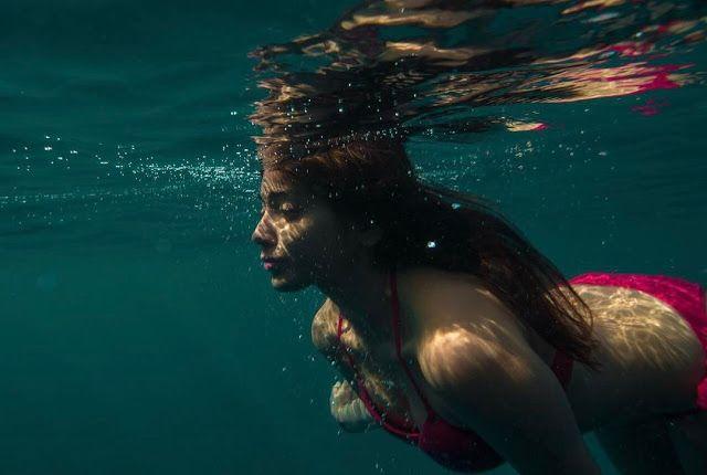 Shriya Saran Ultra Hot Underwater Bikini Photoshoot 2017