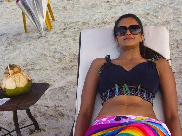 Shubhra Aiyappa Bikini Pictures