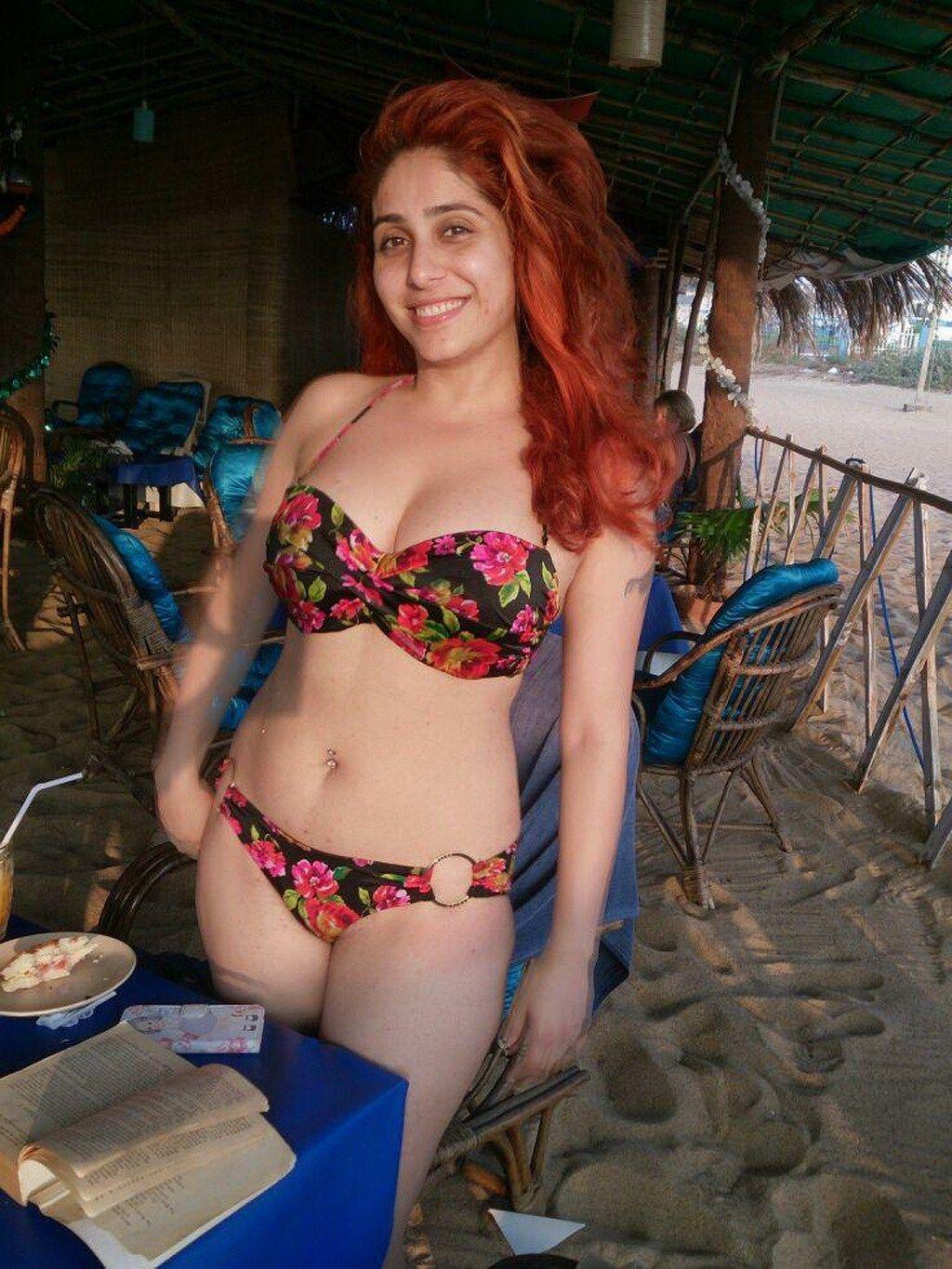 Singer Neha Bhasin Real Life Hot Bikini Photos