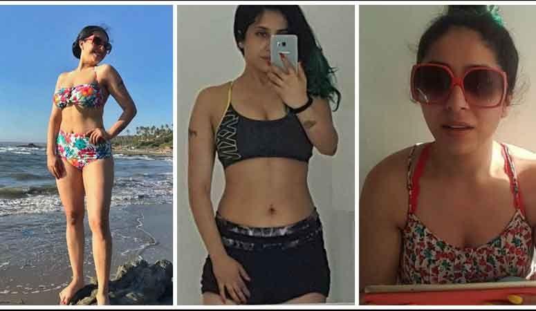 Singer Neha Bhasin Real Life Hot Bikini Photos