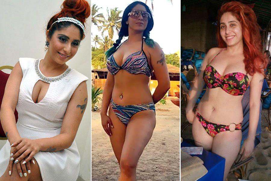 Singer Neha Bhasin Real Life Hot Bikini Photos