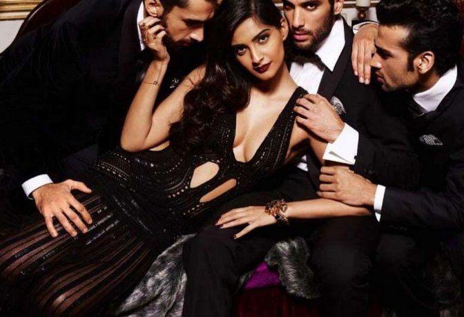 Sonam Kapoor Hottest Exposure for GQ Photos