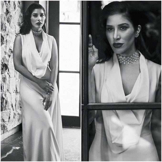 Sophie Choudry poses for HELLO India Photoshoot