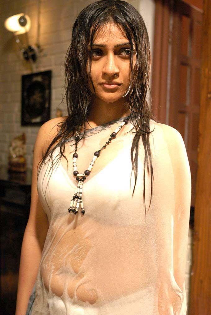 South Indian Actresses In Wet Saree Hot Show Photos Collections