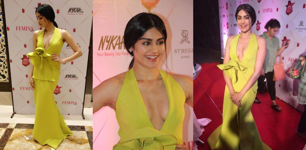 Stunning Adah Sharma Hot Photo Shows Cleavage & Thighs