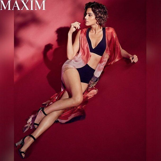 Taapsee Pannu MAXIM Hot Photo Shoot HD Stills