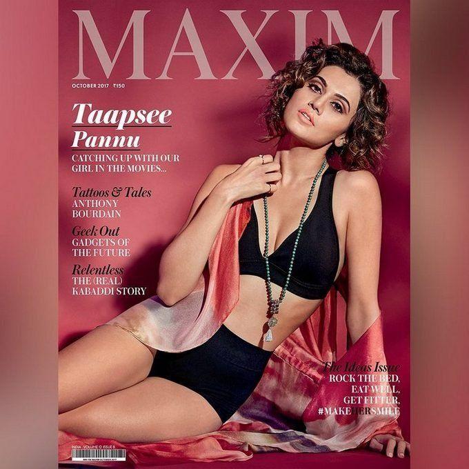 Taapsee Pannu MAXIM Hot Photo Shoot HD Stills