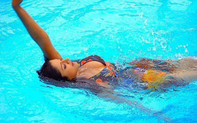 Tollywood Actress In Swimming Bath Collection Photos
