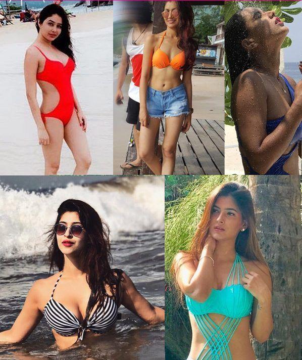 Top Beautiful Hot Beach Photos of TV Beauties