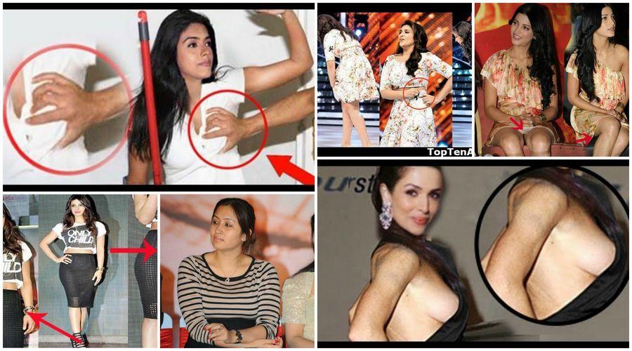 Top Unexpected 'Oops' Moments caught of Indian Actresses in 'Public'