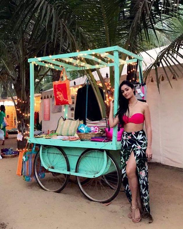 Tridha Choudhury UNSEEN Bikini show in Goa Beach Photos