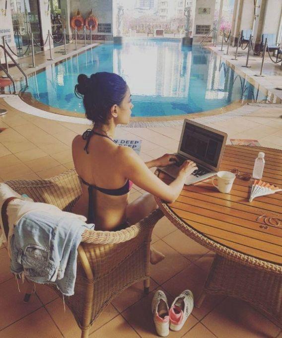 UNSEEN PICS Sarah Jane Dias in Bikini