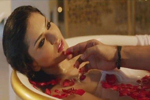 Actress Sunny Leone Hot in Bath Tub Photos