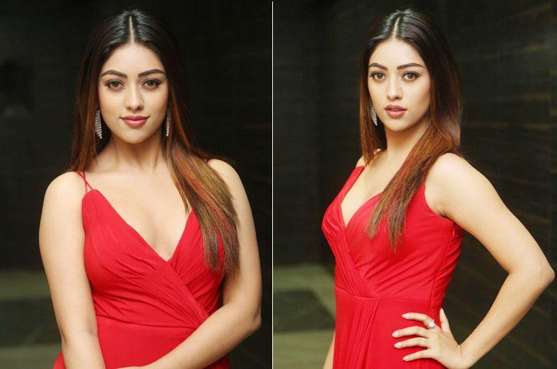 Anu Emmanuel Hot & Sexy Cleavage Show Photo Stills