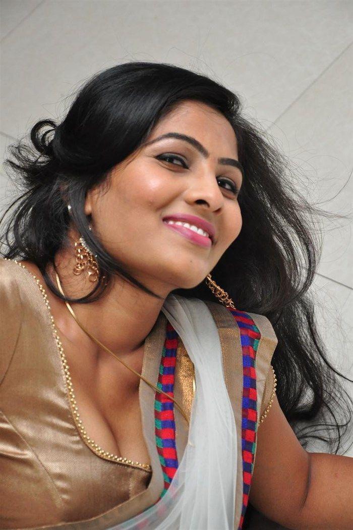 Bhanu in Half Saree Hot Photos