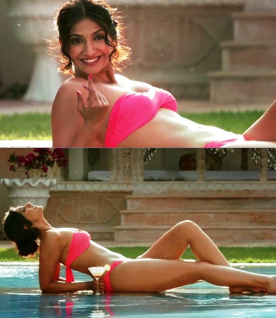 Bollywood Actress Looking Sensual in Bikini