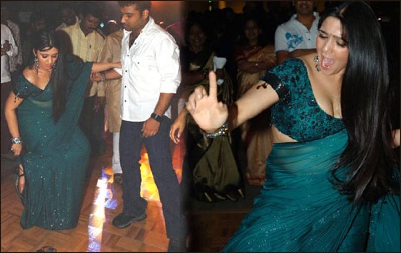 Charmy Kaur Hot Dance Stills