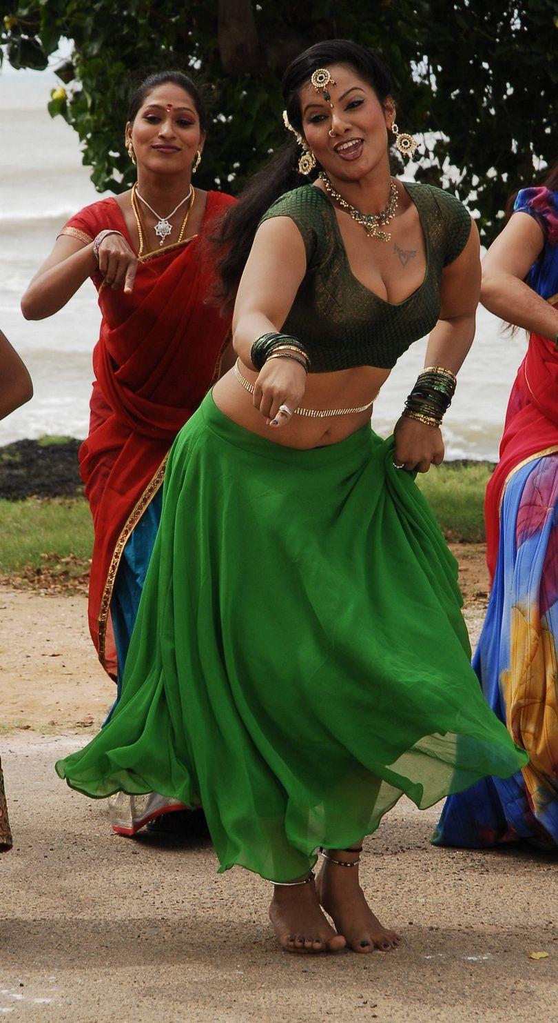 Gayathri Hot Dancing Stills
