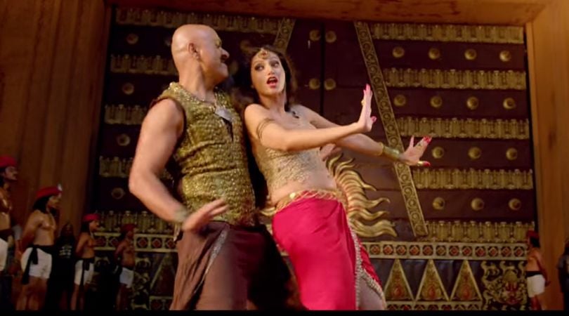 Hamsa Nandini Hot Dance in Rudramadevi Movie