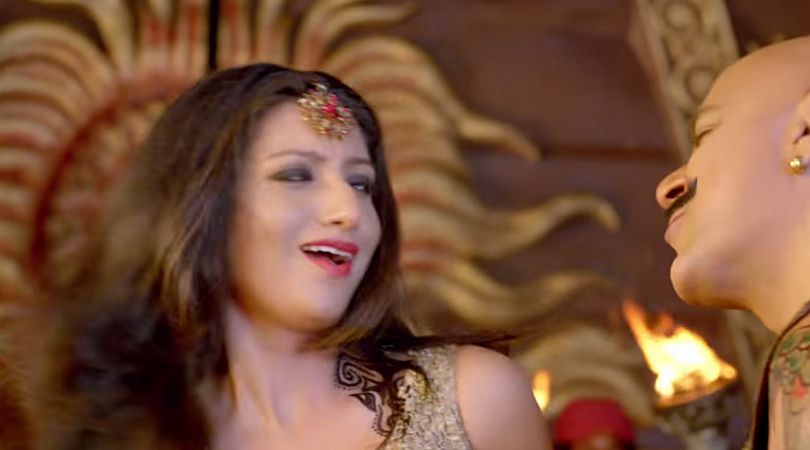 Hamsa Nandini Hot Dance in Rudramadevi Movie