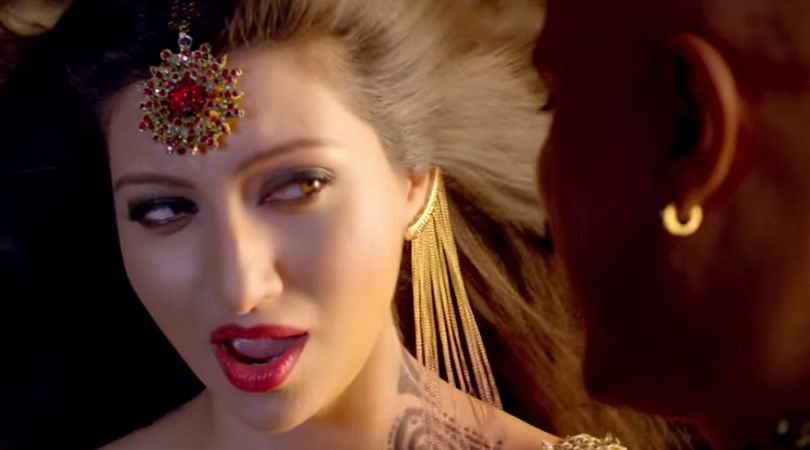 Hamsa Nandini Hot Dance in Rudramadevi Movie