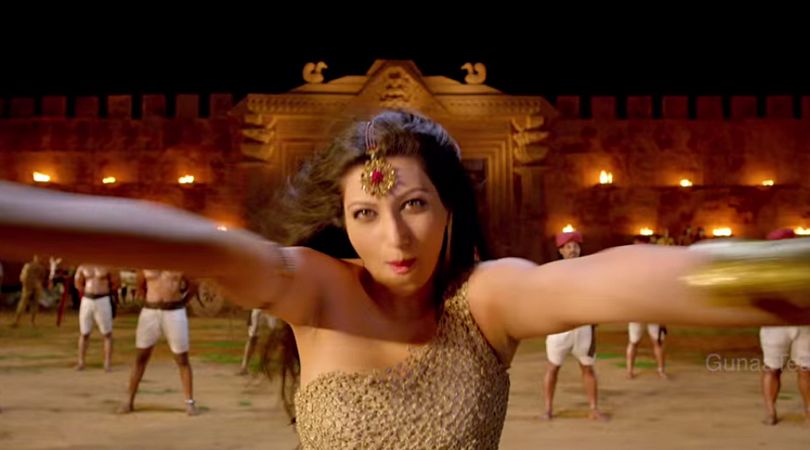 Hamsa Nandini Hot Dance in Rudramadevi Movie