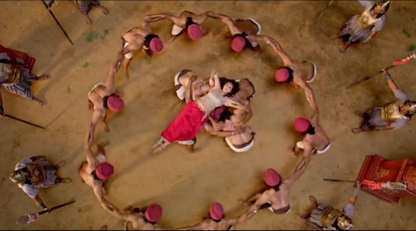 Hamsa Nandini Hot Dance in Rudramadevi Movie