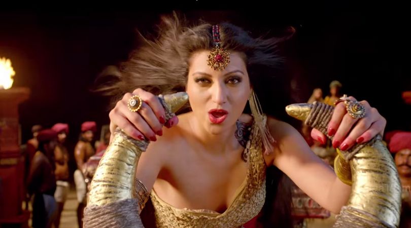 Hamsa Nandini Hot Dance in Rudramadevi Movie