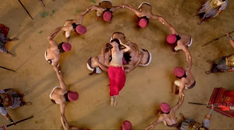 Hamsa Nandini Hot Dance in Rudramadevi Movie